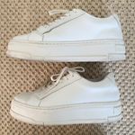 Vagabond  Judy White Leather Platform Lace-Up Sneakers Size 8 US / 38 EU Photo 3
