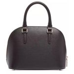 DKNY Bryant Dome Satchel with Convertible Strap, Black w/Gold Tone, New w/Tag Photo 2