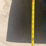Atlantic Beach Vintage Genuine Suede Leather Skirt Black Lined Size XL NWT Photo 8