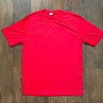 Sport-tek  fire engine red tee-shirt, size M, NWOT Photo 0