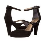 Seychelles Black Suede  Mary Jane Heels Photo 0