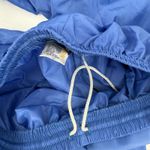 Nike Track Pants Size Medium Vintage 80s Made in Japan Blue Nylon Zipper Unlined Photo 6