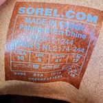 Sorel PDX Comfort Tan Leather
Waxed Canvas Waterproof Wedge Booties Photo 6