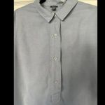 Aerie Light Blue Long Sleeve Shirt - oversized & Comfortable size X-Large Photo 3