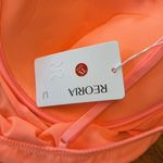 Reoria Glamorous Illusion Spaghetti Strap Bodysuit nwt Orange Size XL Photo 8