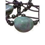 Women's Unbranded Turquoise Green Beaded Necklace One Size Photo 5