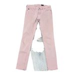 AG Adriano Goldschmied  Pink Low Rise Legging Ankle Skinny Jeans 25R Y2K Photo 1