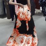 Two Piece Dress Set Floral Multi Size 0 Photo 0