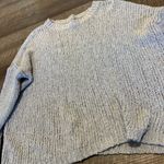 Aerie  Light Grey Knit Sweater Photo 1