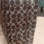 Coach  Brown and Cream Signature Tote Photo 12