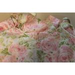 Cabernet‎ Pink Floral Satin Slip Dress Rose Lingerie Coquette Pockets Size XL Photo 4