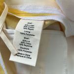 L'Agence L’Agence Vittoria Linen Blend Shorts, Yellow & White Stripes Size 2 New w/Tag Photo 12