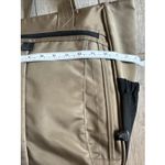 LLBean Travel Tote Bag ZipTop Thick Polyester Rugged Outdoor Tote Luggage Slip Brown Photo 9