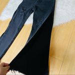 Anika black distressed casual modern streetwear style cutout sides jeans L Size L Photo 5