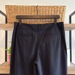 Loft Ann Taylor  Mid-Rise Ann Wool Pinstripe Woven Career Dress Pant Trouser, 10 Photo 4