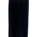 Alice + Olivia Air Maxi Skirt Size 8 Black Front Slit Minimalist Whimsy Goth Photo 0
