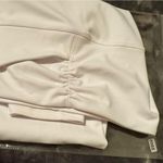 Ododos Leggings Women’s Size Small White Cross Waist Photo 7