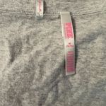 PINK - Victoria's Secret PINK Victoria’s Secret Shortie Soft Grey Football Graphic Womens Size Medium Photo 1