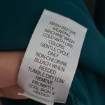 EVRI Women Teal V Neck Long Sleeve Tunic Top Plus Size 0X Loosefit Comfort Work Green Size L Photo 6