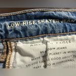 American Eagle low rise baggy wide leg skater jeans size 4 short Photo 10