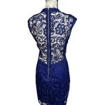 B Darlin  Mock Neck Illusion Lace Bodycon Dress Juniors 13/14 Women’s‎ Large Photo 6