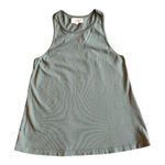 Xirena Sage Green Cotton Tank Top Racerback Casual Quiet Luxury Cotton Size XS Photo 0