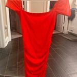 Lucy in the Sky Red Mini Dress Photo 4