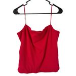 Madewell NWD Square Neck Tank Top Ribbed Watermelon Red Size XL Photo 1