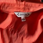 Nanette Lepore  Coral Pleat & Button Front Belted Dress Size 2 Photo 4