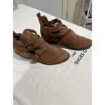 Universal Threads Woman’s Universal Thread Kelsey Faux Suede Side Zip Triple Buckle 9.5 Bootie Photo 1