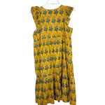 EMERSON FRY INDIA COLLECTION marigold yellow angel dress M L Size M Photo 5