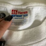 Hanes Vintage 90s Cottagecore Floral Flower Garden Retro Tee Birds Nest Medium Photo 3