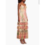 Hutch NWT Elliott Ruffled Printed Tulle Sweetheart Gown Floral Sz 6 $398 Photo 2