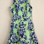 J.Crew Photo Floral Dress Women’s Size 4 Mint Green Blue Spring Pockets A Photo 0