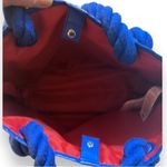 Disney Store Minnie Mouse Blue Glitter Daisy Plastic Tote Bag, Rare. Photo 5