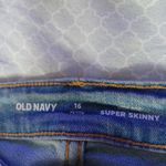 Old Navy  Womens Super Skinny Jeans 16P Petite High Rise Light Wash NEW Photo 4