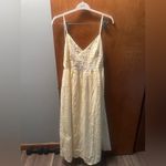 ZARA  Yellow and White Checkered Dress Photo 1