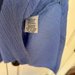 Habitat  Handkerchief Hem Periwinkle Blue Midi Dress Asymmetrical Size Medium‎ Photo 5