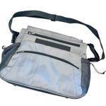 Skip Hop Via Messenger Gray and Black Diaper Baby Bag Photo 7