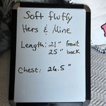 Hers & Mine Oversized Fluffy Cozy Light Tan Pullover Boutique  High Low New Photo 9