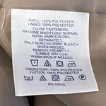 Lands' End Lands End Womens Trench Coat Beige Classic Button Front Lightweight Jacket XL Photo 3