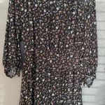 Zadig & Voltaire  Black and White Asymmetrical Sundress with Dolman Sleeves Photo 3