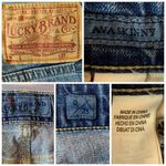 Lucky Brand Women's Jeans Ava Mid Rise Raw Hem Floral Embroidery Skinny Jeans 0 Photo 9