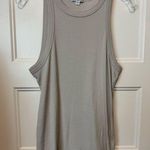 James Perse  Cutaway Ribbed Tank Size 4 Photo 0