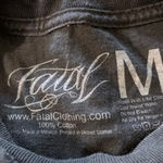 Fatal Clothing women's size medium black t Photo 2