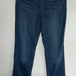 Calvin Klein Dark Blue Straight Leg Jeans Photo 0