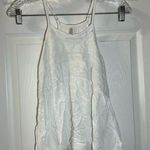 Xhilaration  White Lace Accent Scoop Neck Sleeveless Tank size Small Photo 0