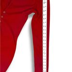 Leg Avenue  Women’s Sexy Red Cozy Brushed Ribbed Long Johns Sz S/M Flap Opening Photo 10