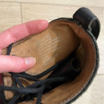 Madewell  Women’s Clair Lace Up Boot Black Leather Combat Size 5.5 Photo 8