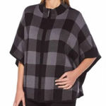 Rafaella  Mock Neck Sweater Poncho, Size LP/PG Photo 0